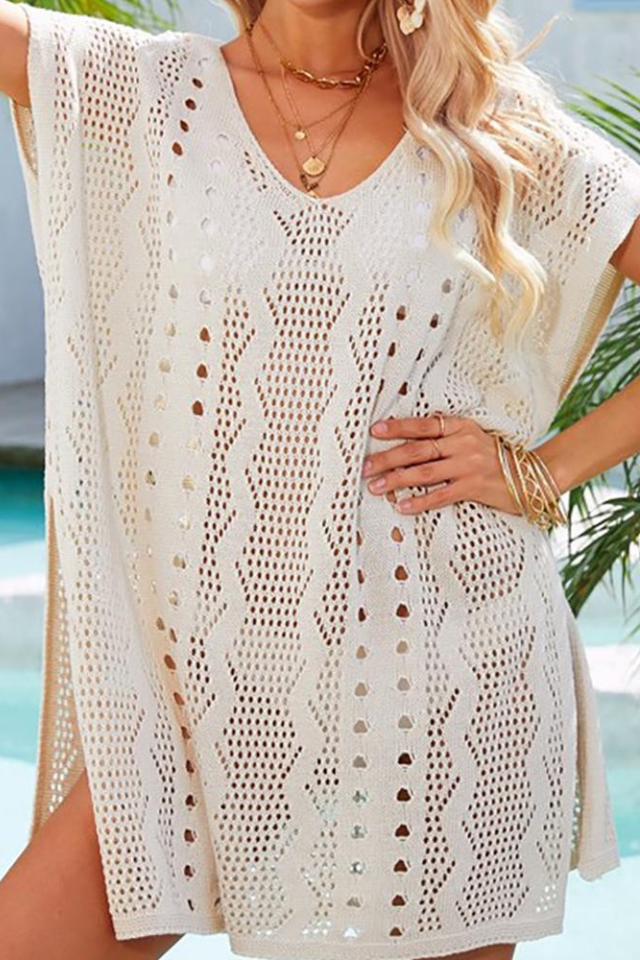White eyelet cover up sales