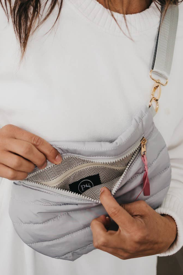 Puffer belt discount bag