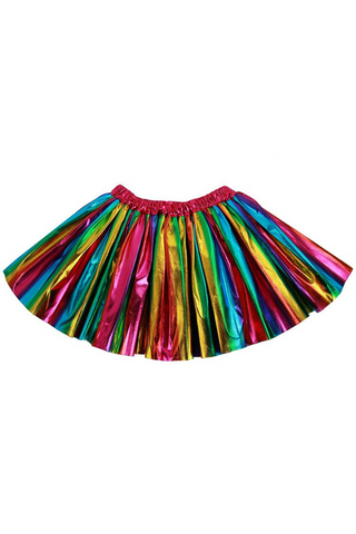 Metallic Rainbow Skirt