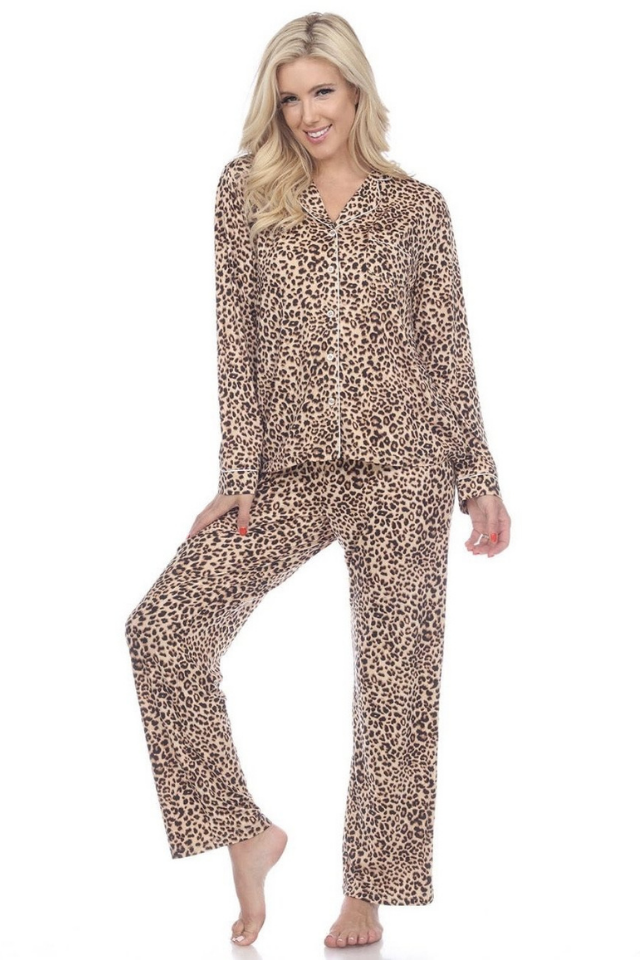 Cheetah pajamas outlet