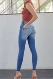 Shiloh High Rise Ankle Skinny Jeans (Medium)