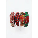 Christmas Theme Knotted Headbands: MIX COLOR / ONE