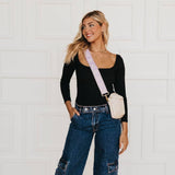 Ellie Crossbody Bag (Black) *AS SEEN IN ANTHROPOLOGIE*