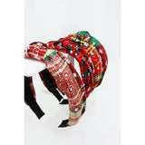 Christmas Theme Knotted Headbands: MIX COLOR / ONE