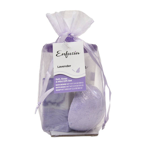 Salt, Soap, & Mini Gift Set - Lavender