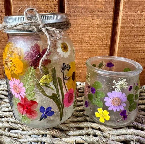 Art with Erin - Light Up Floral Jars 🌸May 1st @ 6:30