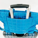 Day Dreamer Quilted Tote Bag: Black
