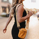 Ellie Crossbody Bag (Black) *AS SEEN IN ANTHROPOLOGIE*