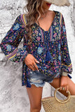 Floral Print Boho Top