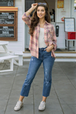 Grace & Lace Straight Leg Cropped Denim (Distressed)