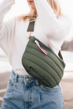 Jolie Puffer Belt Bag (Olive)