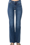 Judy Blue Mid Rise Contrast Wash Bootcut