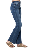 Judy Blue Mid Rise Contrast Wash Bootcut