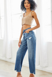 KanCan High Rise Slim Wide Leg Jean