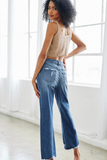 KanCan High Rise Slim Wide Leg Jean