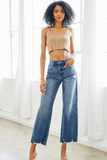 KanCan High Rise Slim Wide Leg Jean