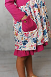 Kids Pink Woodland Dress