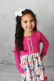 Kids Pink Woodland Dress