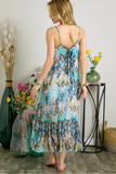 Ruffle Hem Tie Back Cami Dress