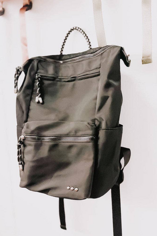 Ryanne Roped Backpack (Black)