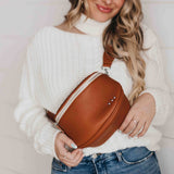 Sutton Crossbody Sling Bag (Cream)