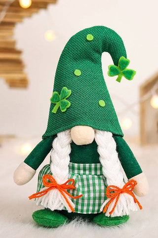 Patrick's Decoration Clover Dwarf Doll MOQ 5pcsGGS-ACC1233