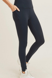 Black Essential Highwaist Legging