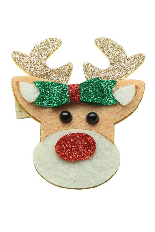 Happy Reindeer Clip