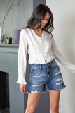 High Rise Girlfriend Shorts