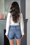 High Rise Girlfriend Shorts