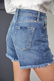 High Rise Girlfriend Shorts