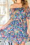 Lulexed Chiffon Printed Dress