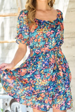 Lulexed Chiffon Printed Dress