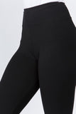 soft peach skin leggings black