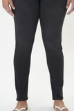 Plus Size, Gemma High Rise Super Skinny (Dark Grey)