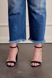 Plus Size, High Rise Straight Leg Jeans (Medium)