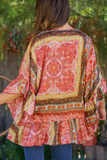Scarf Printed Kimono