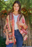 Scarf Printed Kimono