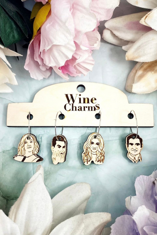 Schitt’s Creek Wine Charms