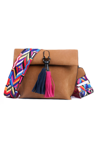 Tassel Crossbody (Camel)