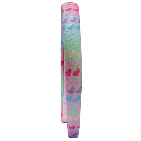 Rainbow Hearts Headband