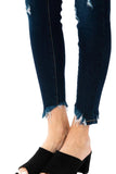 Gemma High Rise Ankle Skinny Jeans