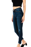 Gemma High Rise Ankle Skinny Jeans